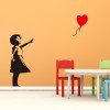 Banksy Wall Sticker - Girl and Balloon